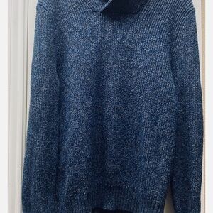 American Eagle Outfitters Men's Turtleneck Sweater - Deep Blue